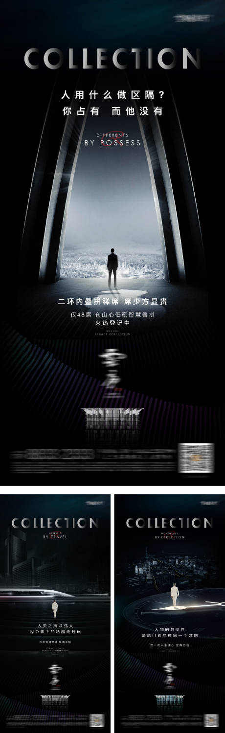 源文件下载【地产圈层价值点系列海报】编号：83410026709568542