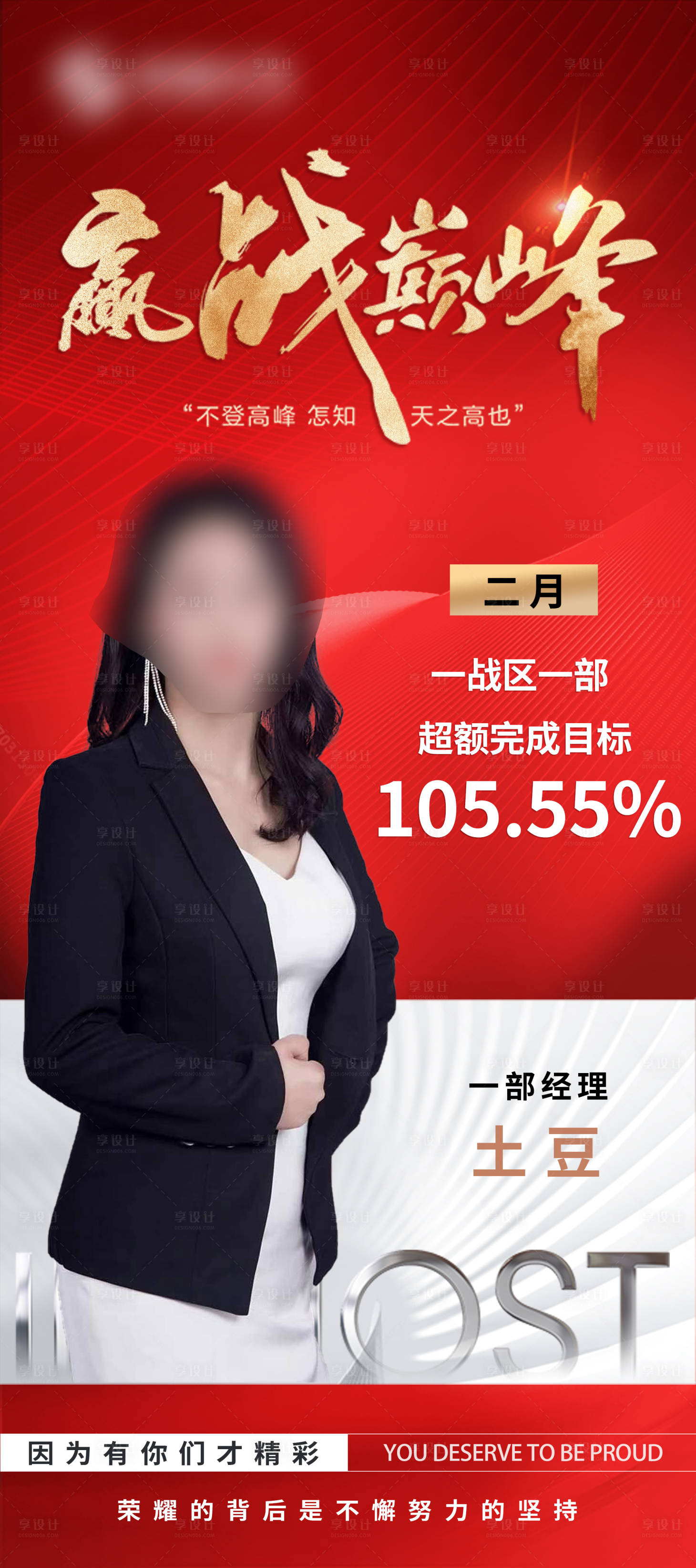 源文件下载【享设计】搜索编号：46990026702035398【业绩完成率喜报】