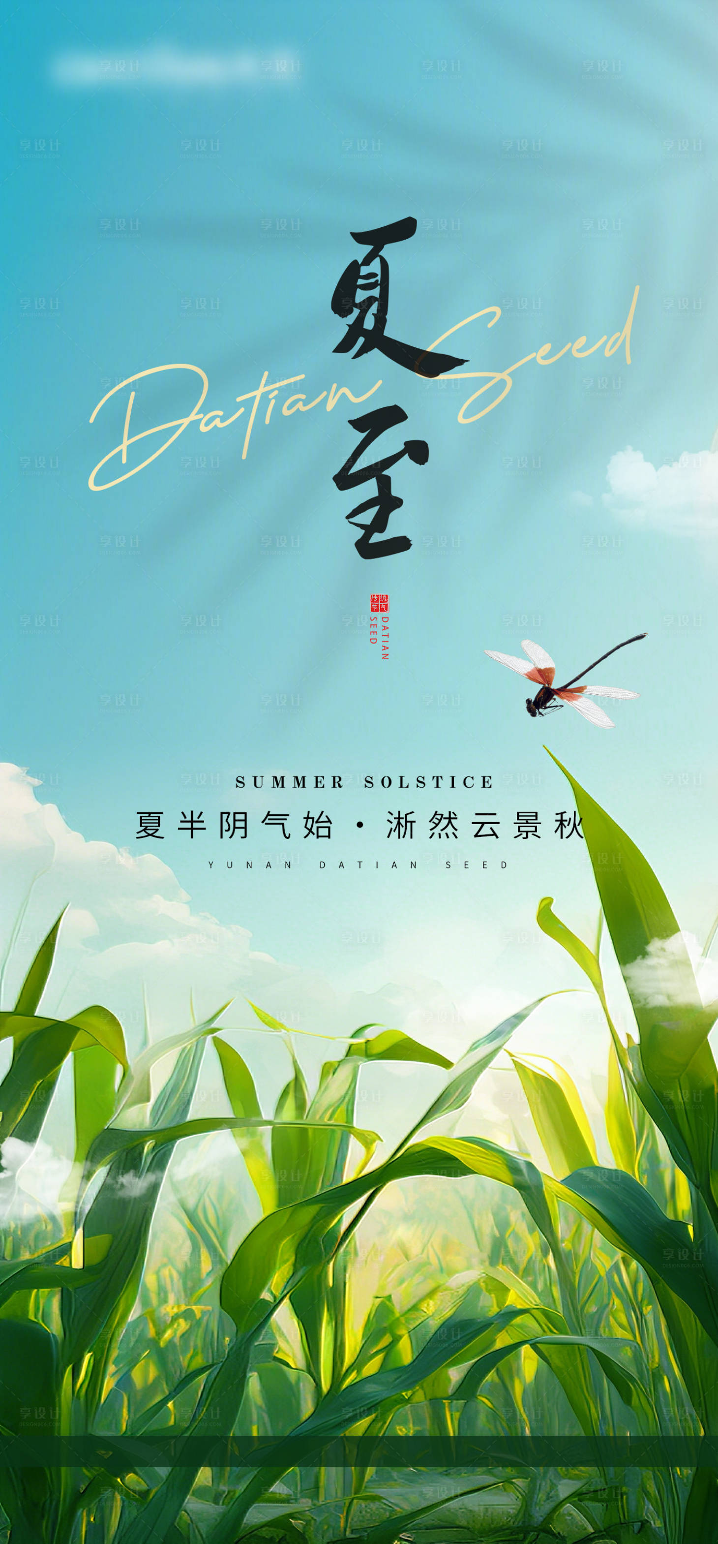 源文件下载【享设计】搜索编号：66010026813509814【立夏节气海报】