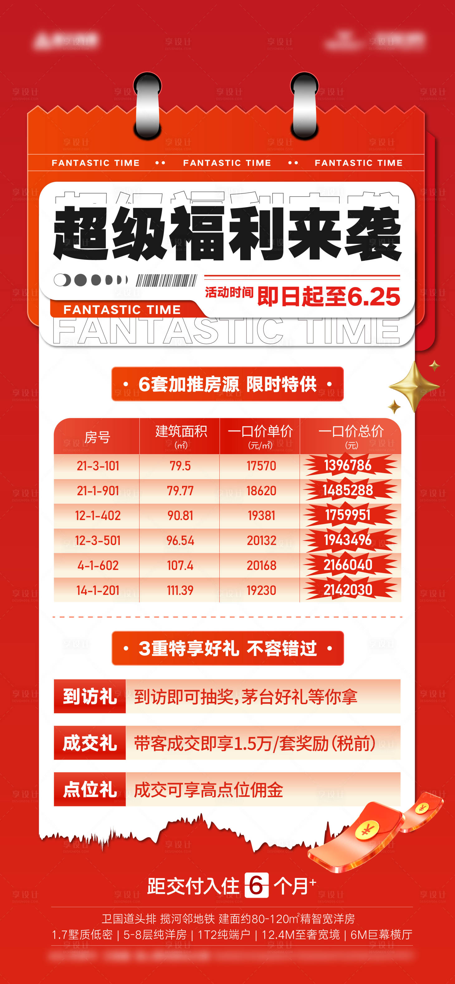 源文件下載【享設計】搜索編號：53560026994373394【房地產特惠房促銷海報】