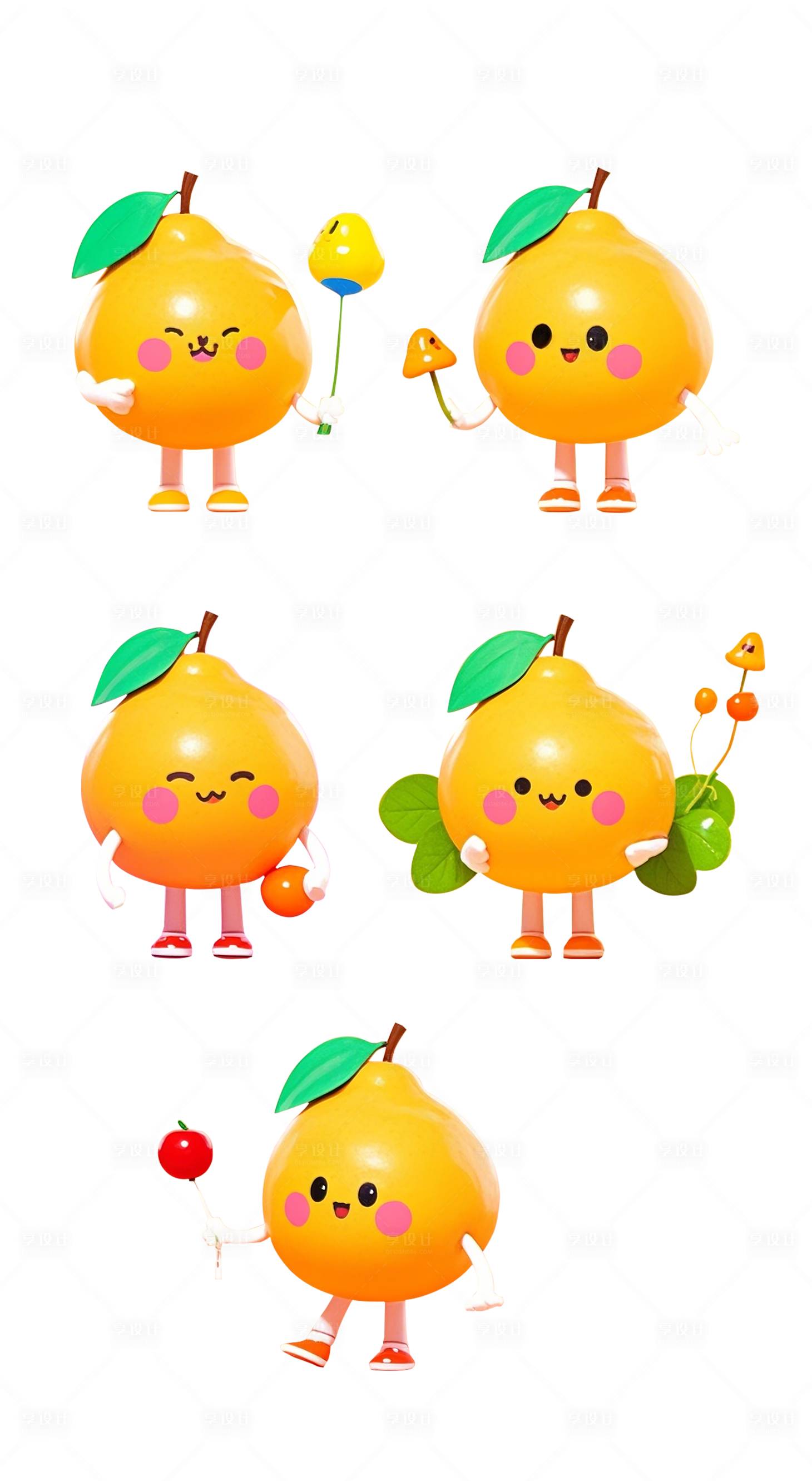 源文件下载【柚子元素IP设计】编号：71700026705034254