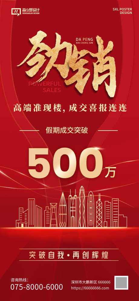 源文件下载【地产劲销喜报海报】编号：25900026929785098