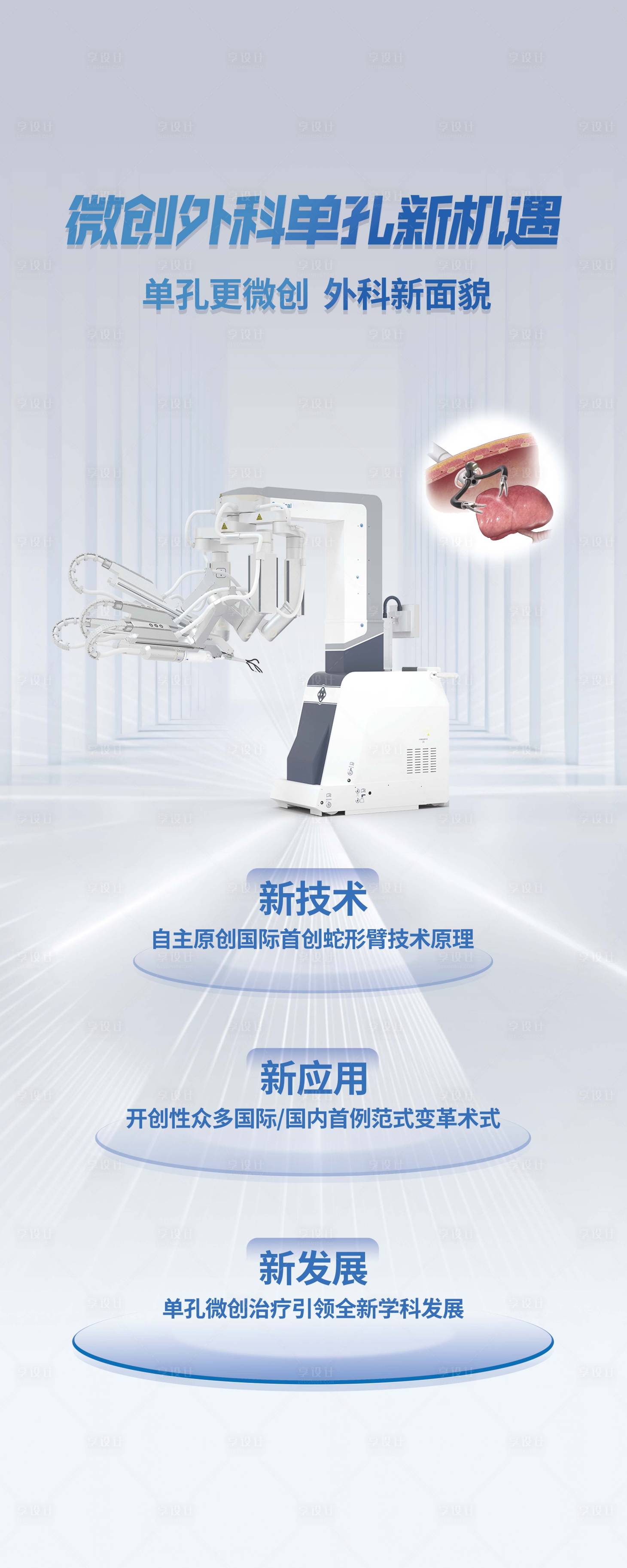 源文件下载【享设计】搜索编号：31180026803426031【医疗科技易拉宝】