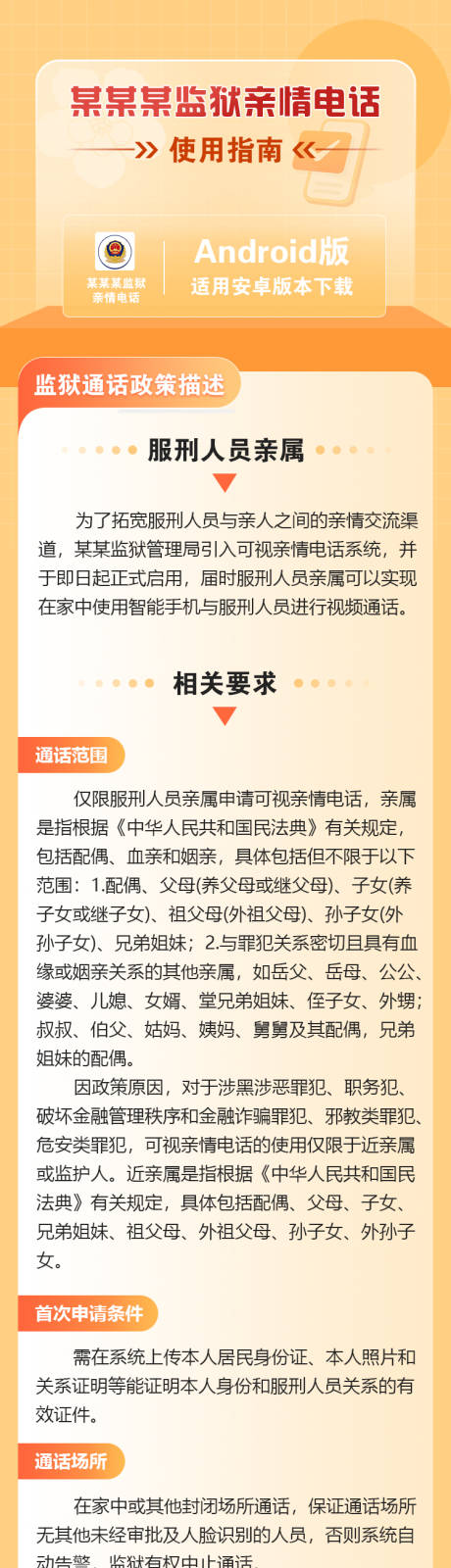 图解亲情电话使用操作指南电商详情页