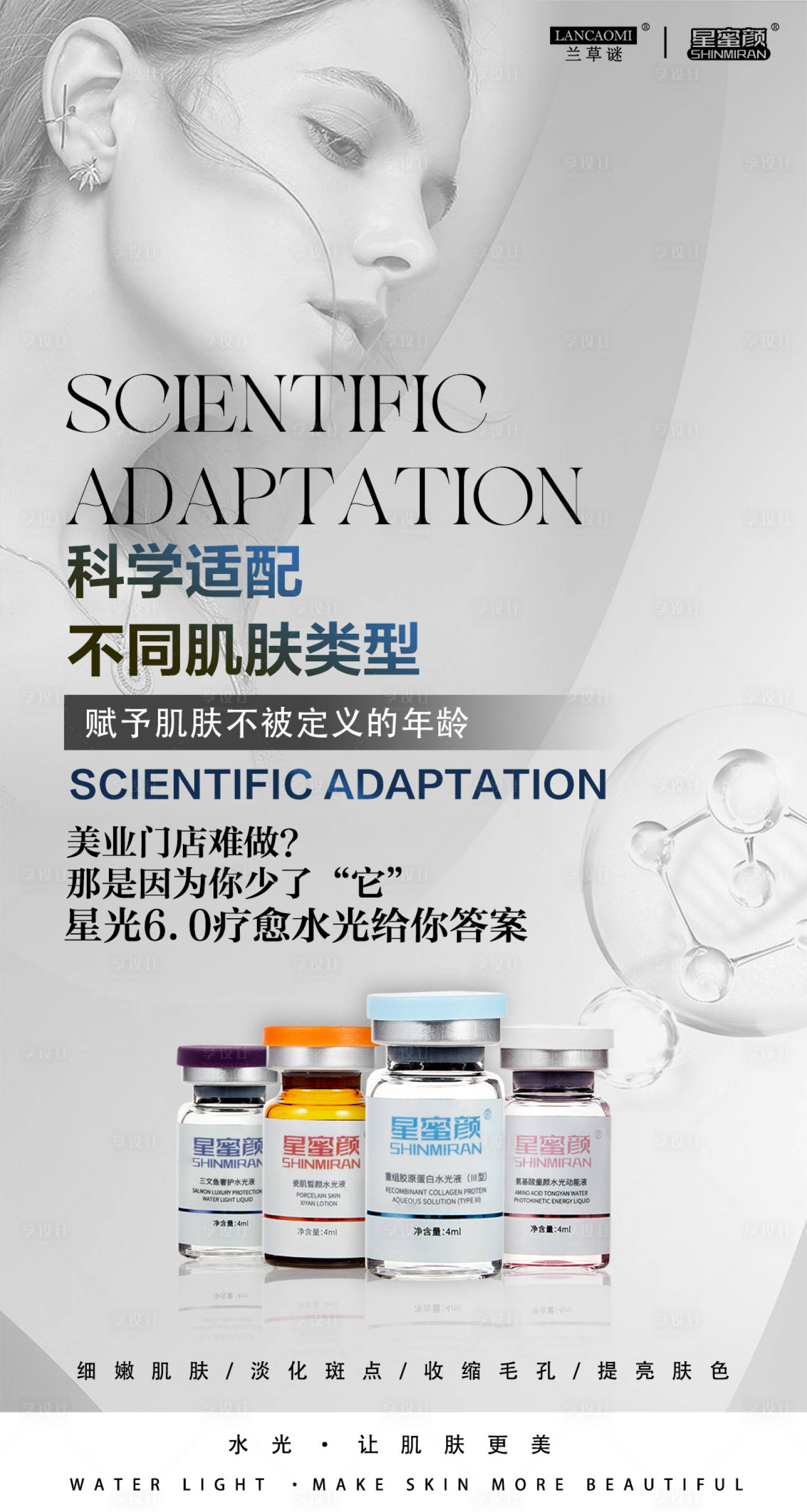 源文件下載【享設(shè)計(jì)】搜索編號(hào)：55050026805331801【美業(yè)水光產(chǎn)品系列海報(bào)】
