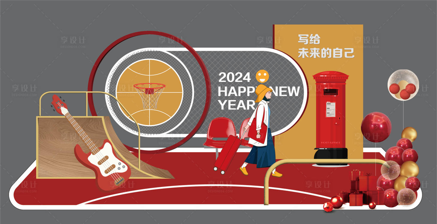 源文件下载【享设计】搜索编号：59130026997083251【网红打卡美陈】