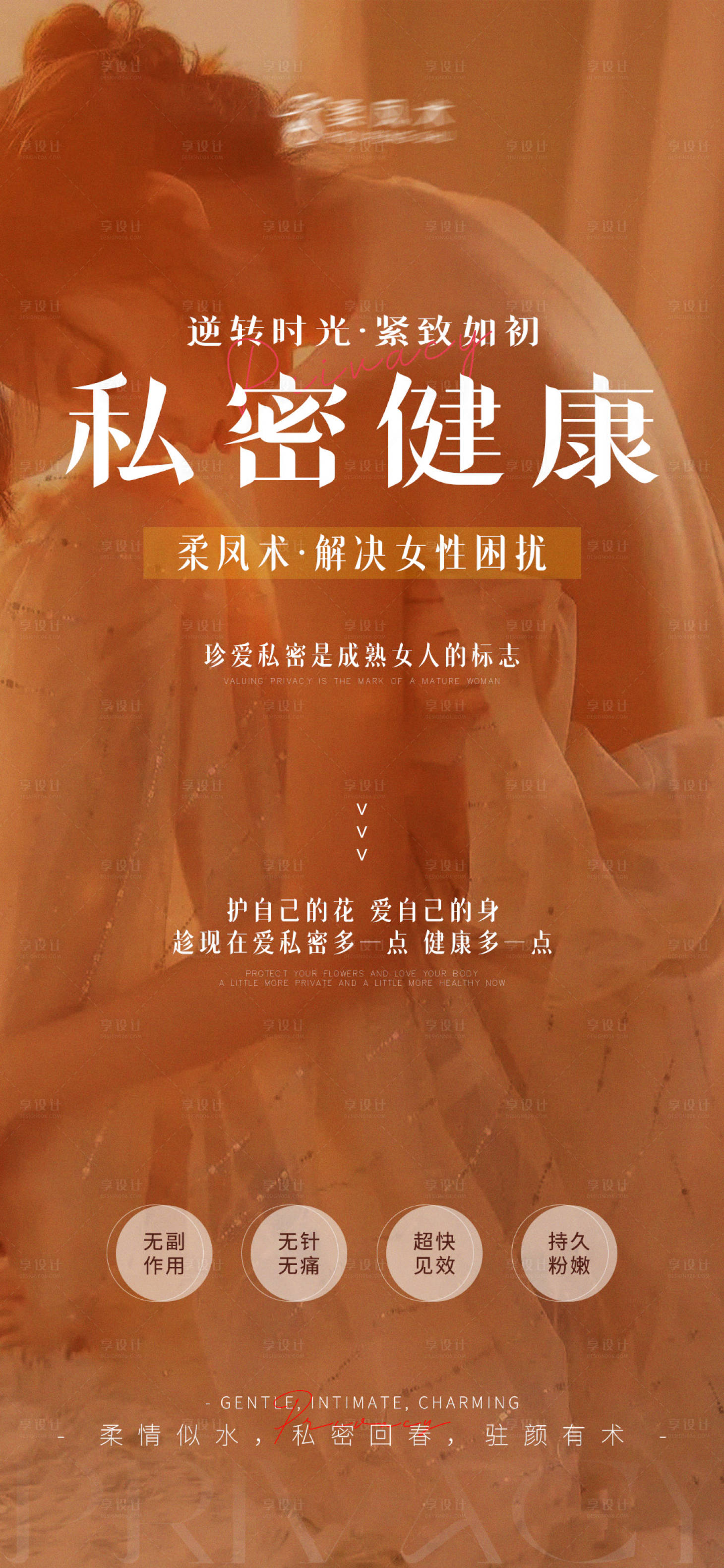 源文件下載【享設計】搜索編號：28830026632844518【醫美女性私密保養海報】