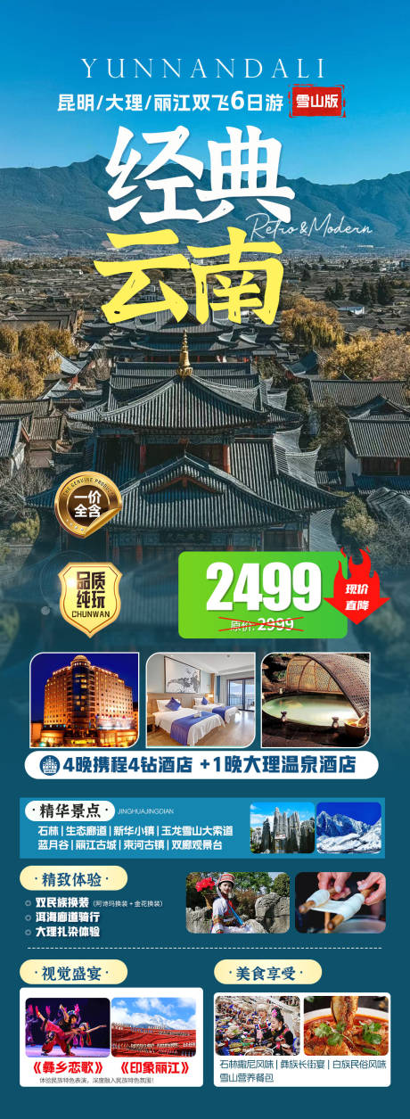 源文件下载【云南旅游海报 】编号：24810026555545551