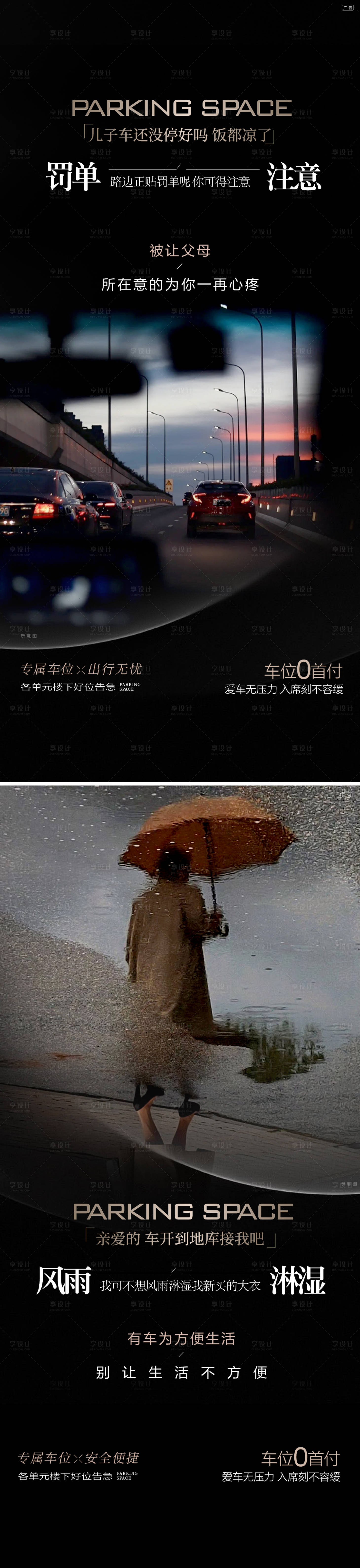 源文件下载【车位痛点海报】编号：19830026983927884