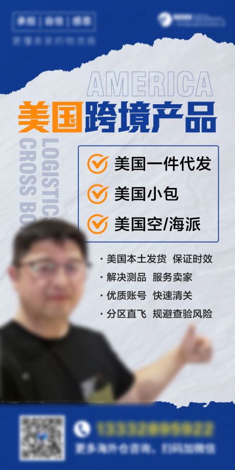 美国跨境产品海报