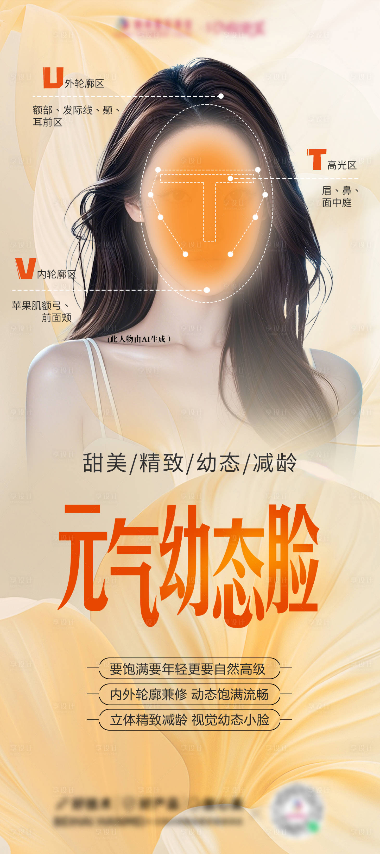 源文件下載【享設計】搜索編號：49030026638292642【元氣幼態臉海報】