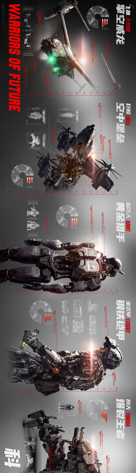 源文件下載【科幻機甲合集橫版海報】編號：31440027052676975