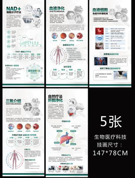 源文件下载【生物医疗科技挂画系列】编号：13670026842318849