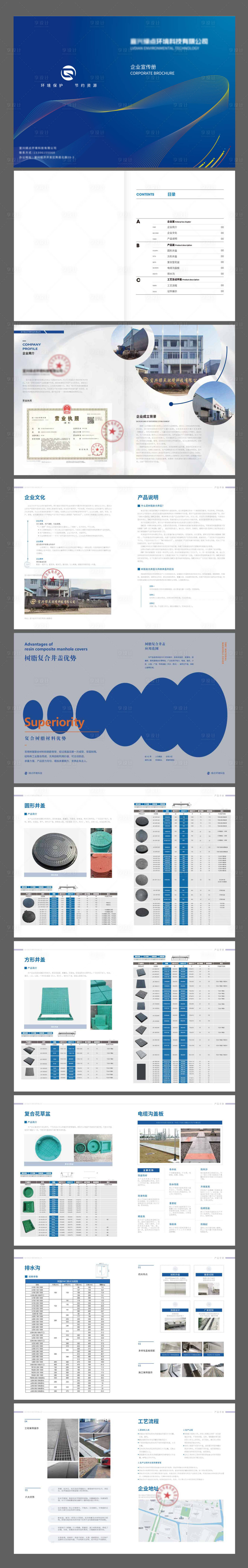 源文件下载【科技公司产品业务画册宣传册】编号：32970027341993580
