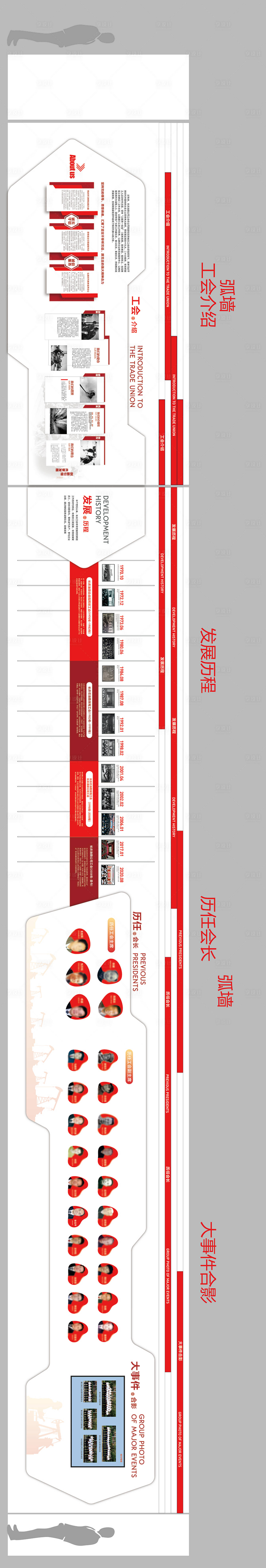 源文件下载【工会介绍展墙文化墙背景板】编号：64730026963457332