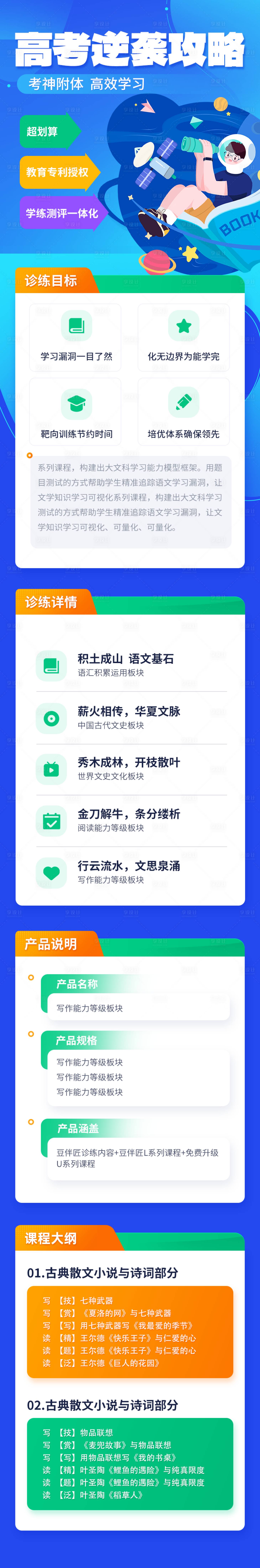 源文件下载【享设计】搜索编号：12480027072915189【高考逆袭攻略】