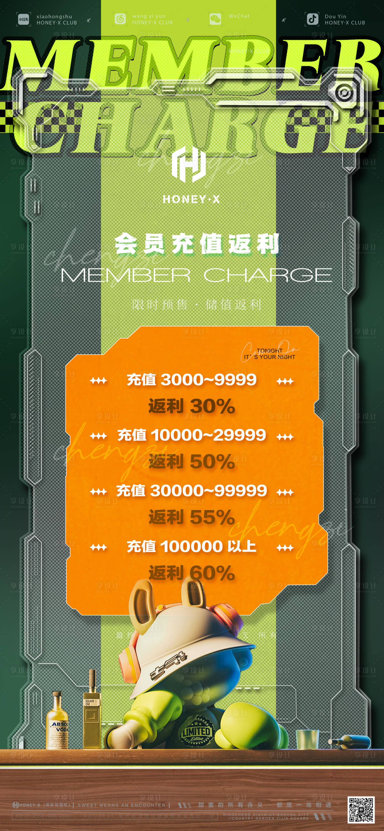 源文件下載【享設計】搜索編號：54510027576907185【充值返利海報 】