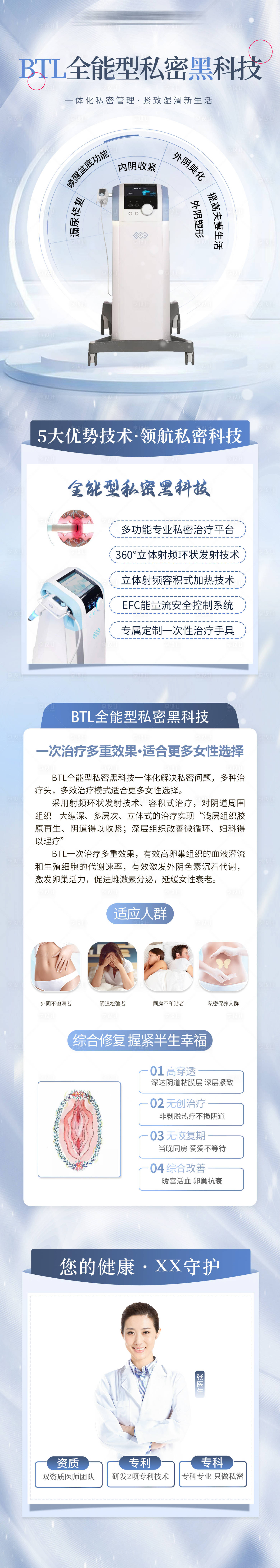源文件下載【享設計】搜索編號：23610027510043547【醫(yī)美私密儀器長圖】