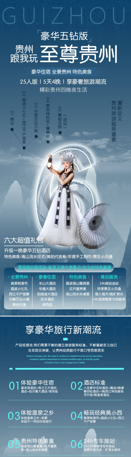 源文件下載【貴州苗寨高級旅游詳情頁】編號：47600027298353923
