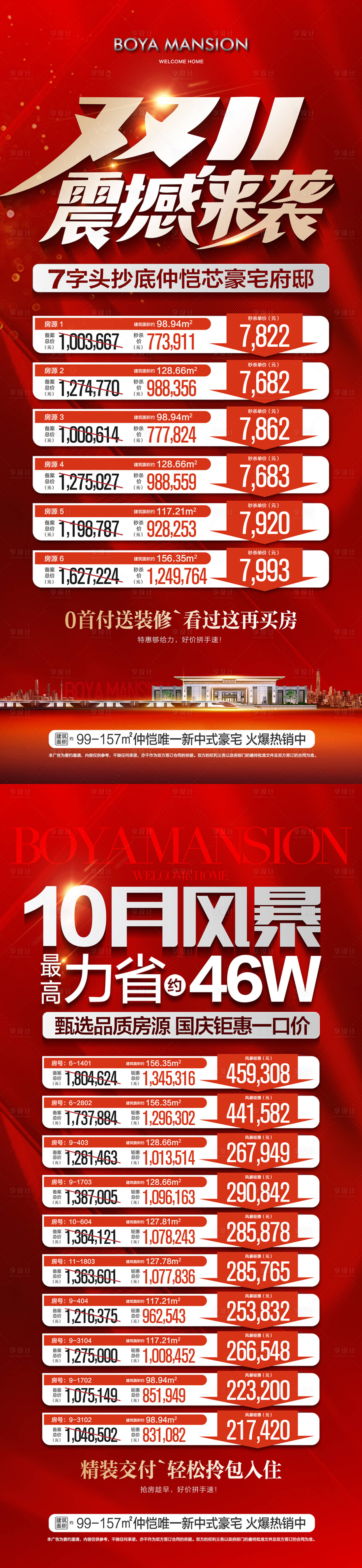 源文件下載【享設計】搜索編號：97770027209962076【地產一口價熱銷海報】