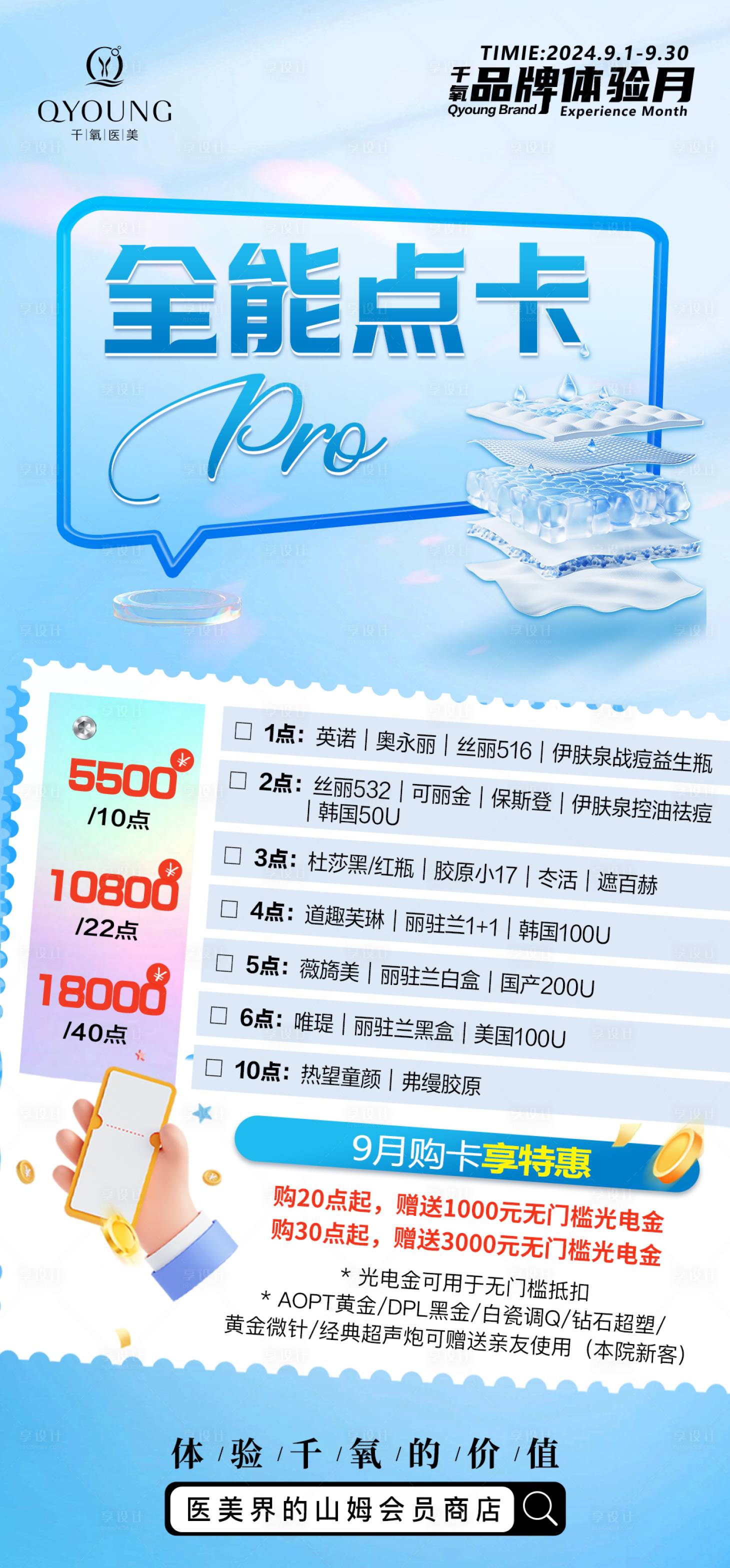 源文件下载【医美全能点卡项目海报】编号：60660027363699754