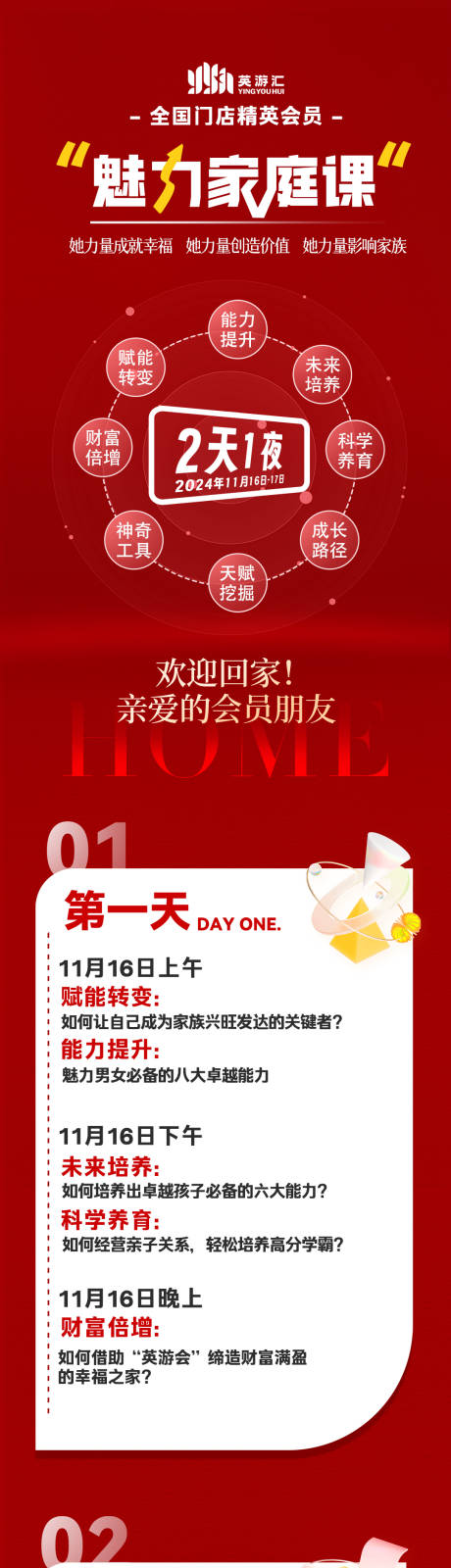 源文件下载【魅力家庭课程长图海报】编号：61330027205004492