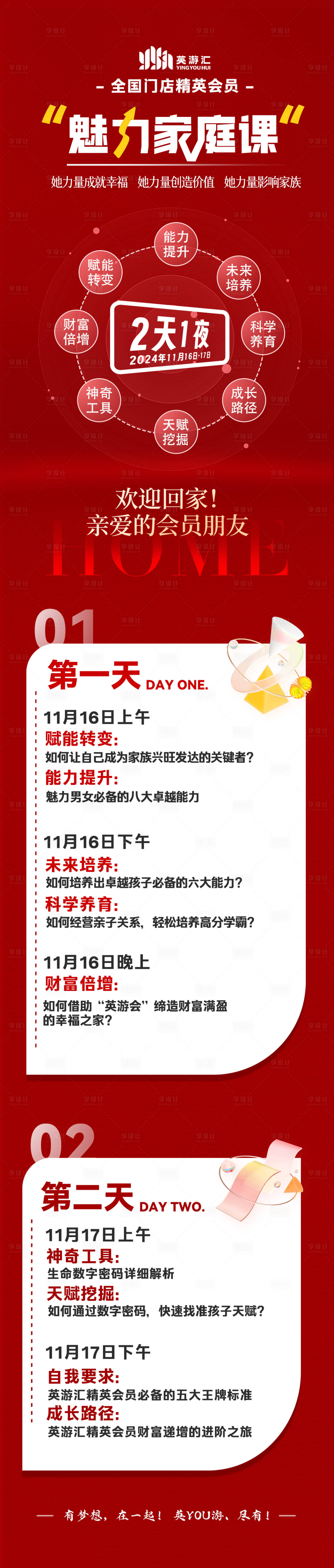 源文件下載【享設計】搜索編號：61330027205004492【魅力家庭課程長圖海報】