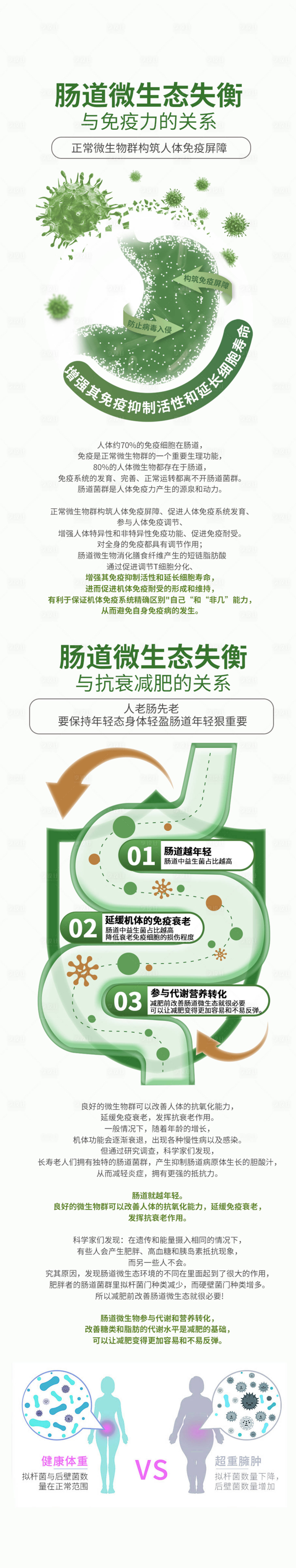源文件下載【享設(shè)計】搜索編號：45190027519135398【腸道微生態(tài)失衡項目海報】