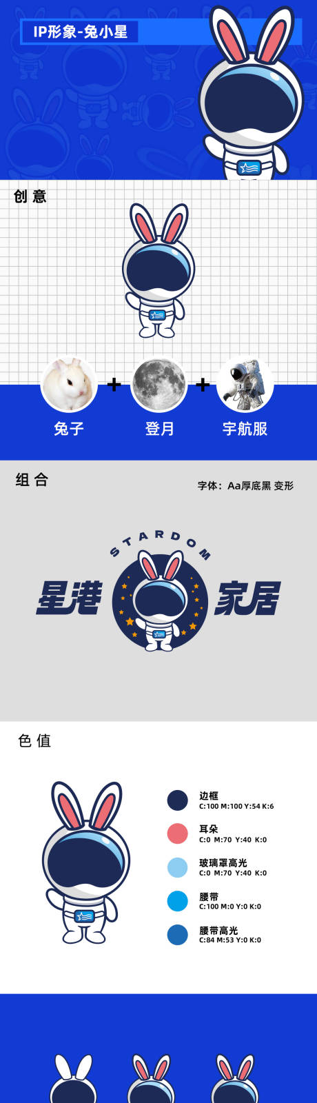 源文件下载【兔子LOGO提案IP形象】编号：28690027421249693