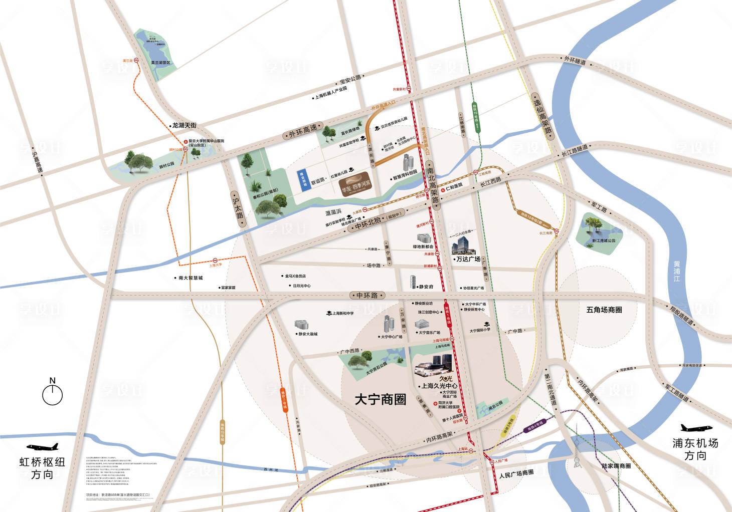 源文件下載【享設(shè)計】搜索編號：91700027126216854【區(qū)位圖】