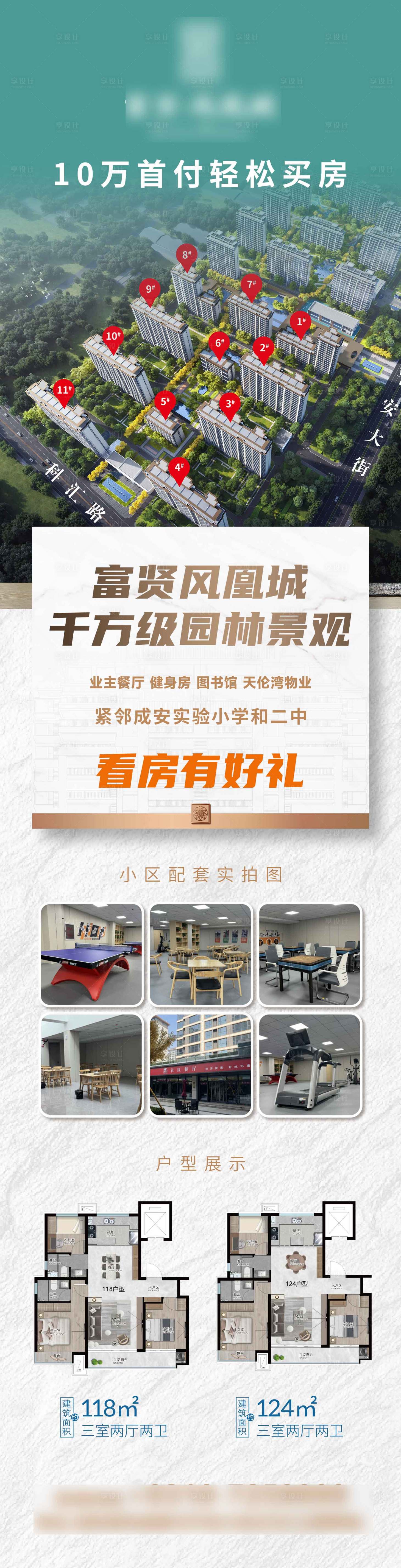 源文件下載【享設計】搜索編號：22800027217269781【房地產區位戶型長圖海報】