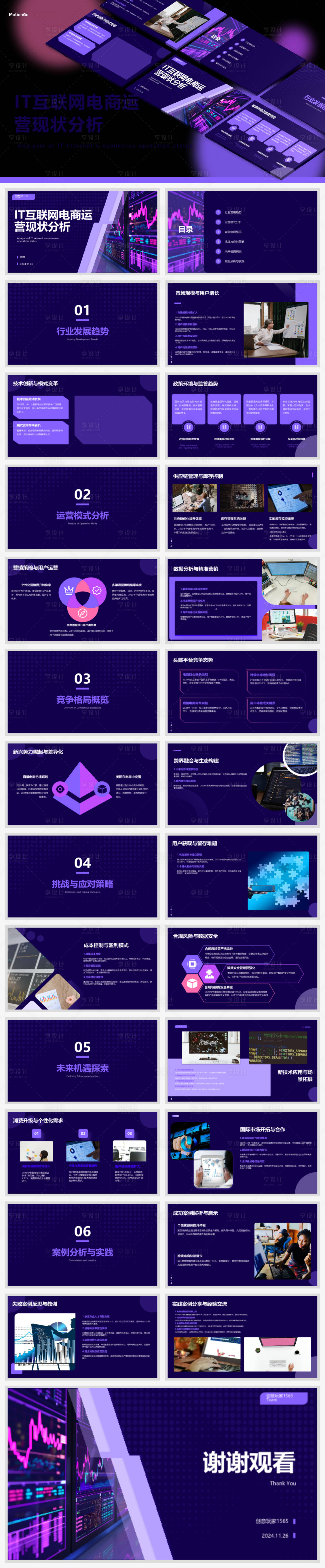 源文件下载【IT互联网电商运营现状分析PPT】编号：11520027529668898