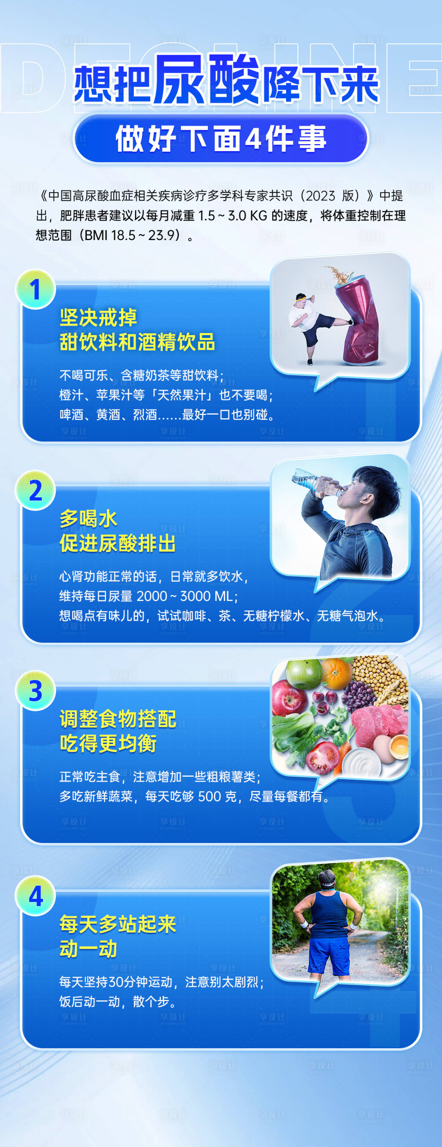 源文件下载【享设计】搜索编号：93610027572425827【医疗科普尿酸高】
