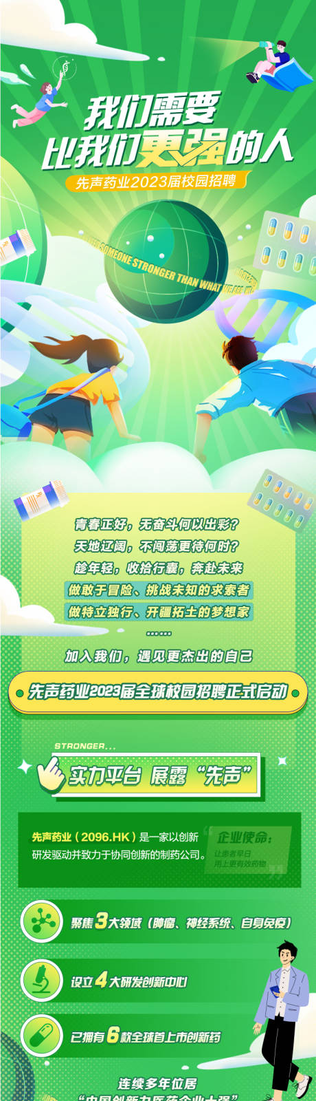 药业校招推文