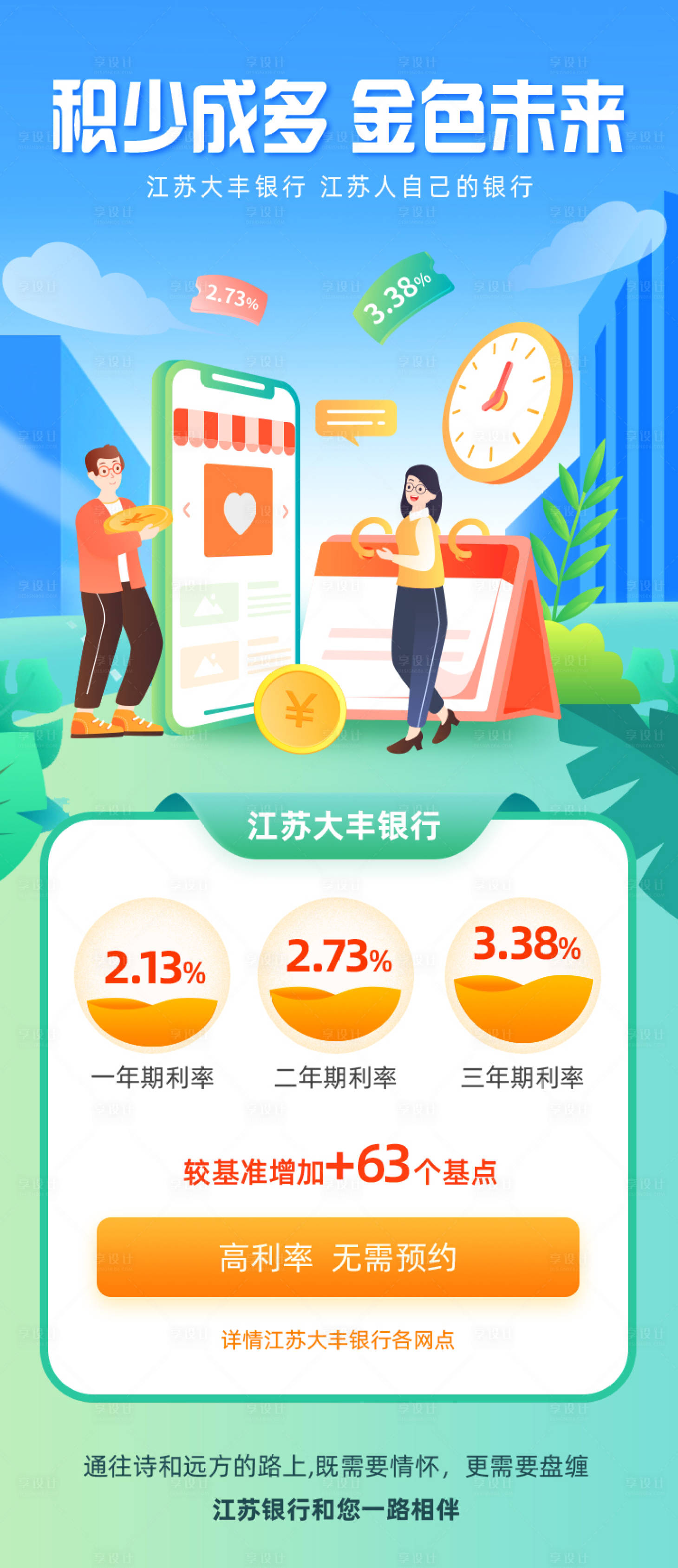 源文件下載【享設計】搜索編號：75070027357544140【貸款金融理財銀行長圖海報】