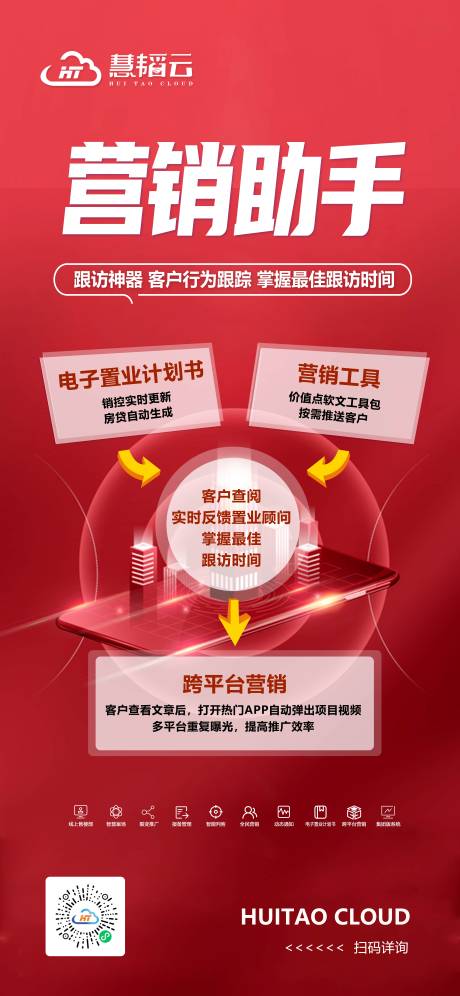 源文件下载【售楼部获客营销助手朋友圈刷屏海报】编号：54400027392577818