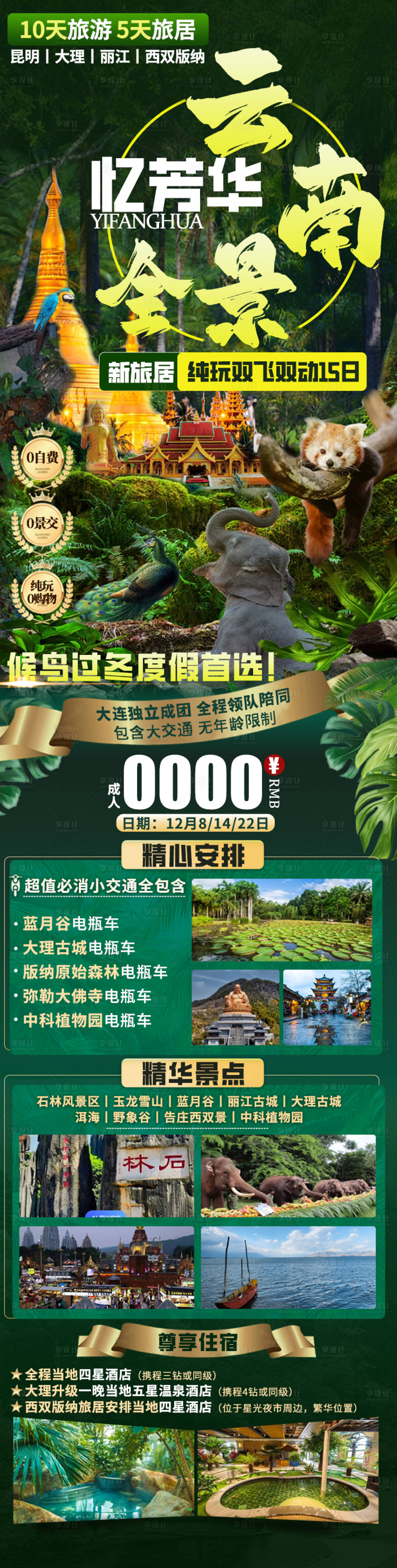 源文件下载【云南全景长图】编号：86840027453202721