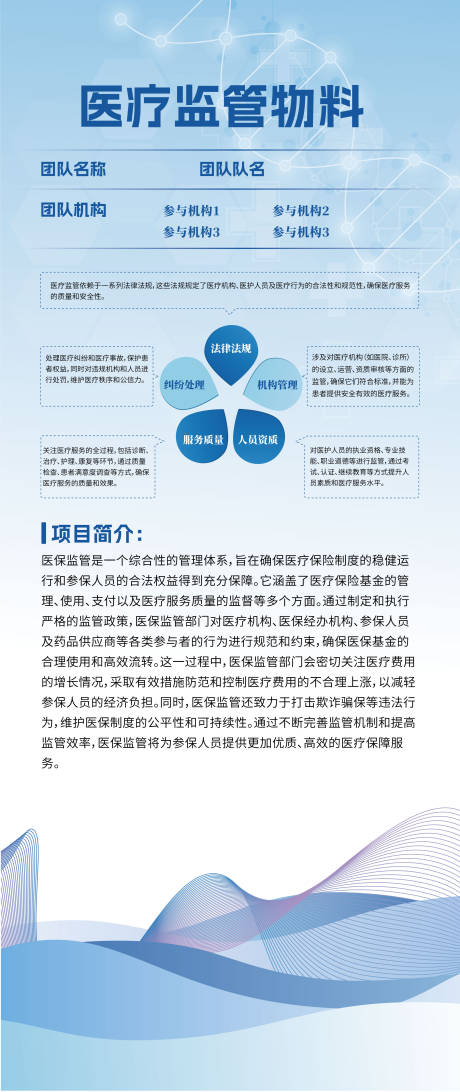 源文件下载【享设计】搜索编号：41580027412395910【医疗监管物料】