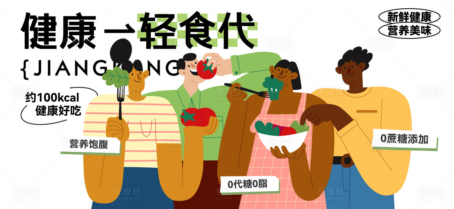 源文件下载【享设计】搜索编号：86960027379273108【轻食外卖】