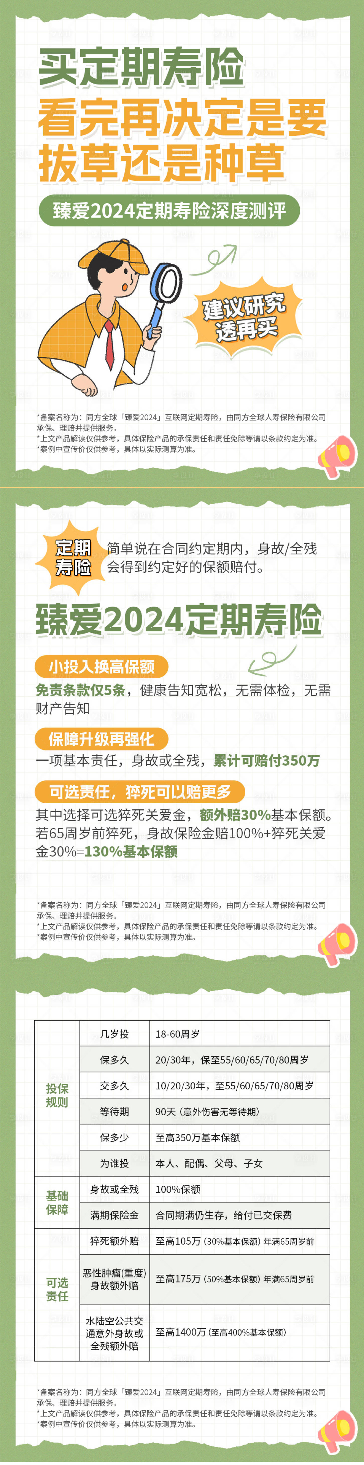 源文件下载【享设计】搜索编号：46960027370156142【保险种草VS拔草长图海报】
