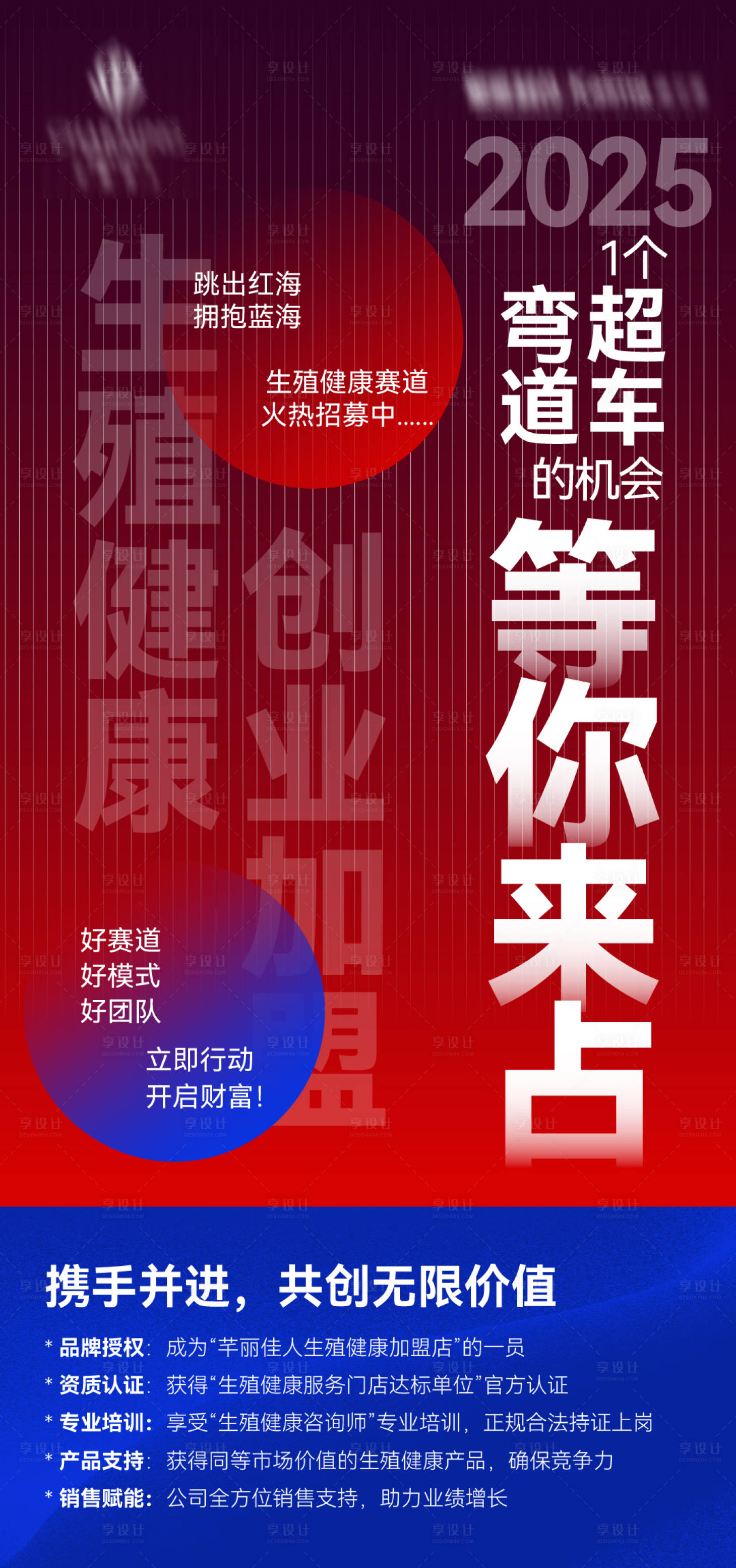 源文件下载【享设计】搜索编号：19010027112832119【医美招商海报】