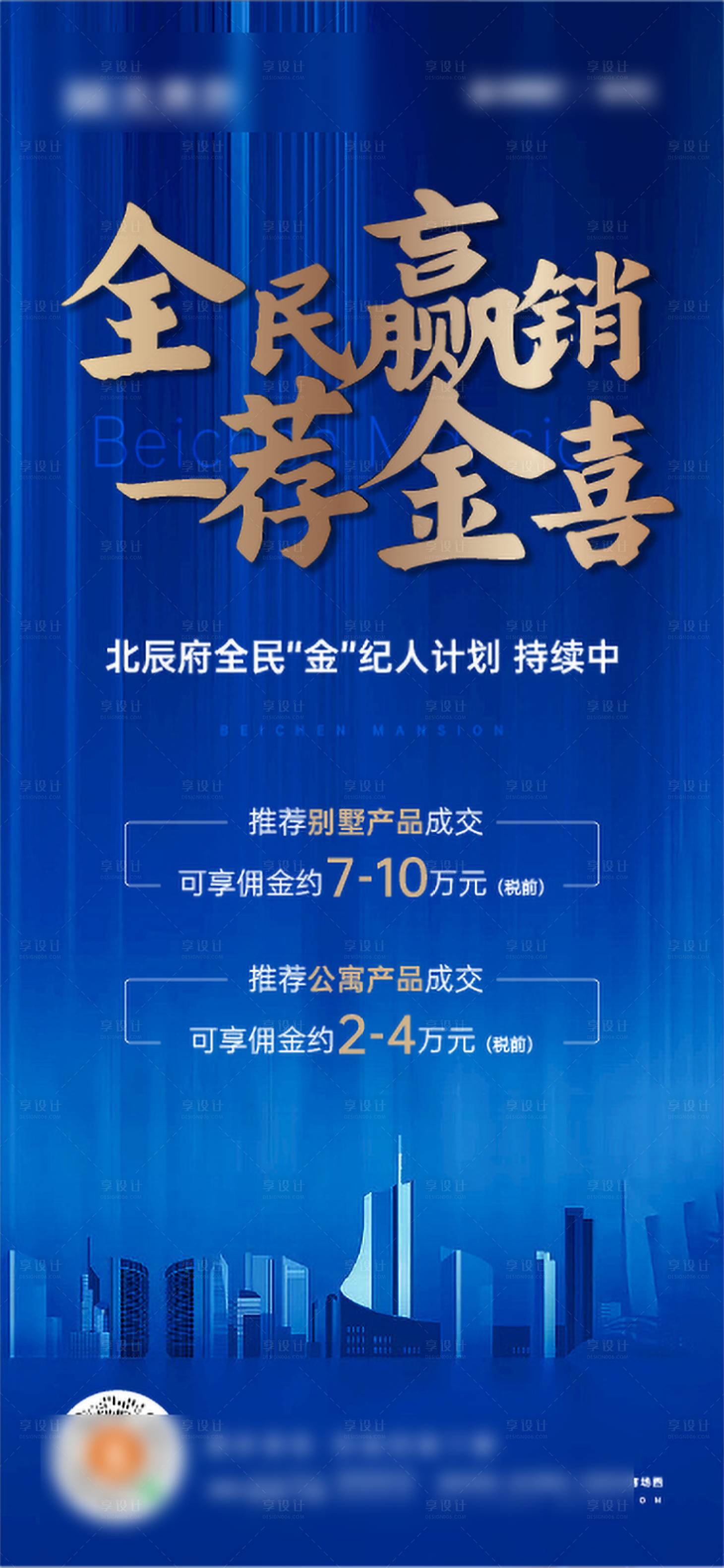 源文件下載【享設計】搜索編號：26490027403158343【地產全民營銷刷屏海報】