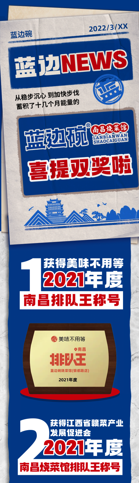 源文件下载【餐饮开业宣传报纸风海报效果】编号：37350027293295528