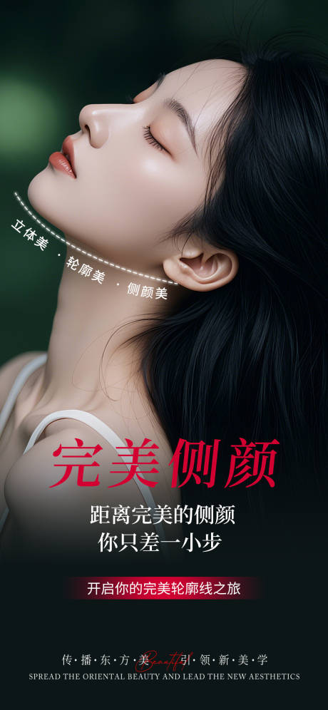 源文件下载【享设计】搜索编号：87720027240101885【医美侧颜海报】
