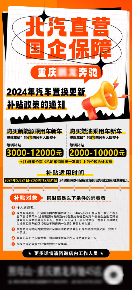 源文件下載【享設計】搜索編號：14270027412765356【汽車政策海報】