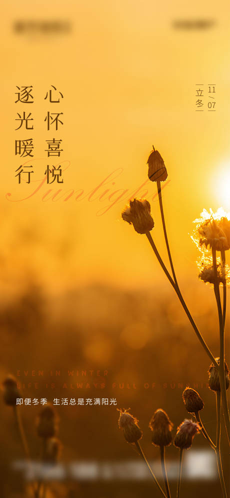 源文件下載【享設(shè)計(jì)】搜索編號(hào)：53440027590757553【立冬海報(bào)】