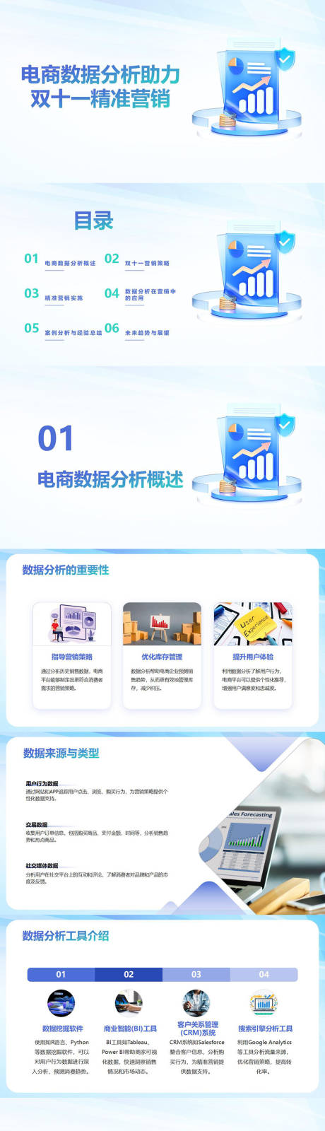 源文件下载【电商数据分析助力双十一精准营销PPT】编号：57610027224893401