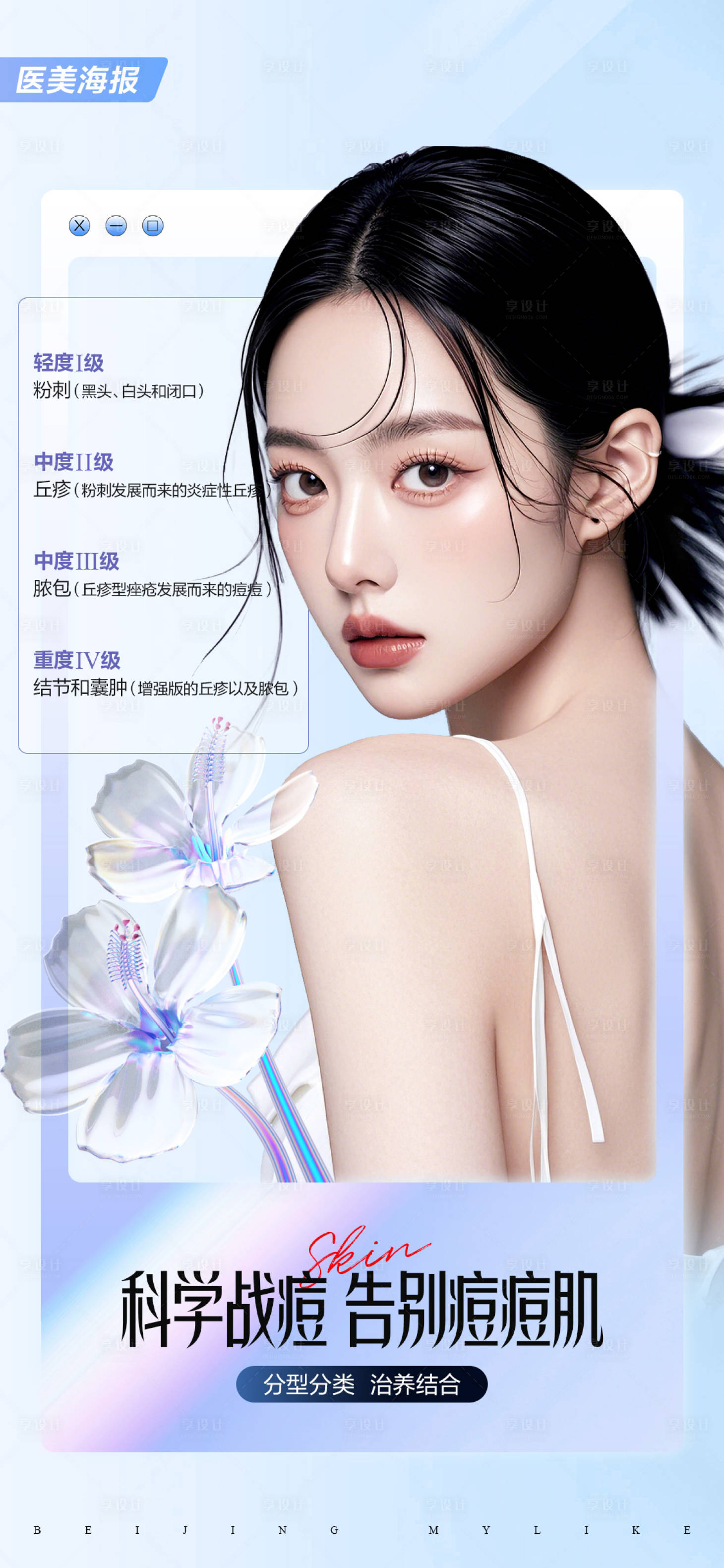 源文件下载【祛痘海报】编号：79070027492567402