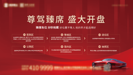 源文件下載【車(chē)位開(kāi)盤(pán)流程展板】編號(hào)：19110027555259054