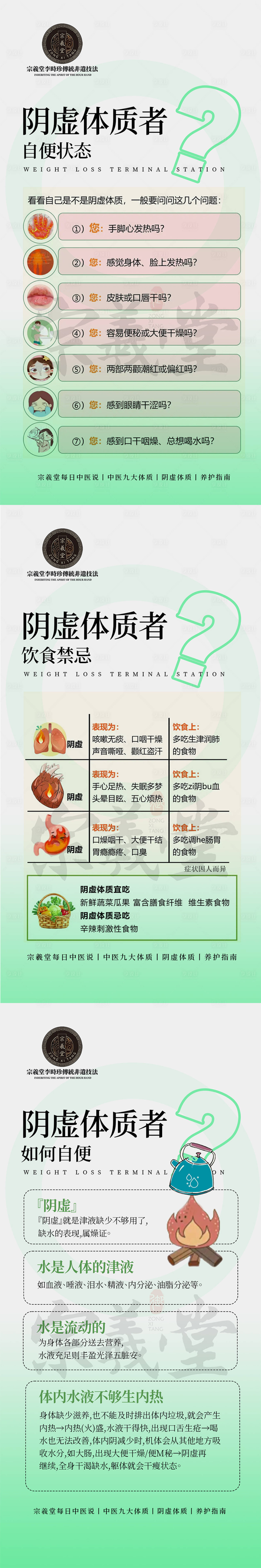 源文件下载【中医阴虚体质如何调理海报】编号：30860027259585429